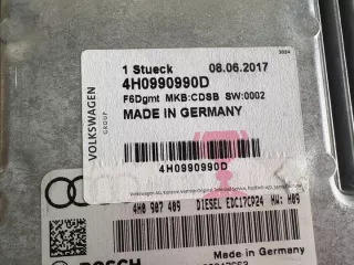 4H0990990D Блок управления двигателем Audi A8 D4 (S8) Арт e12726755, вид 2