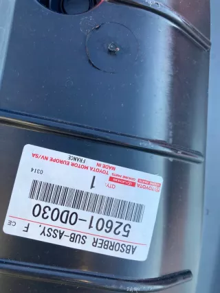 52601-0D030 53289-0D130 Декоративная крышка двигателя Toyota Yaris 3 Арт e12726416, вид 3