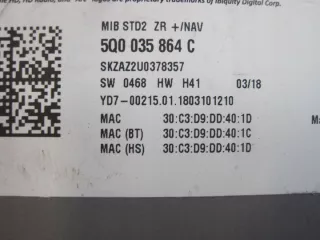 5Q0035864C Блок навигации Skoda Karoq Арт e12723554, вид 5