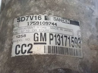 P13171593 Компрессор кондиционера Saab 9-3 2 Арт e12723047, вид 2