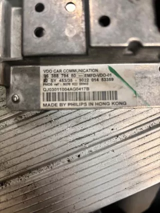 9638879480 Блок навигации Citroen C5 1 Арт e12722863, вид 3