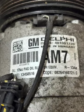 13450516 Компрессор кондиционера Opel Astra J Арт e12722709, вид 3