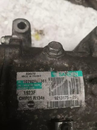 9213175 10792807361 Компрессор кондиционера MINI Cooper R56 Арт e12722632, вид 3