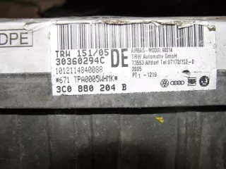 2005-2010 3C0880204B Подушка безопасности Volkswagen Passat B6 Арт e12720909, вид 2