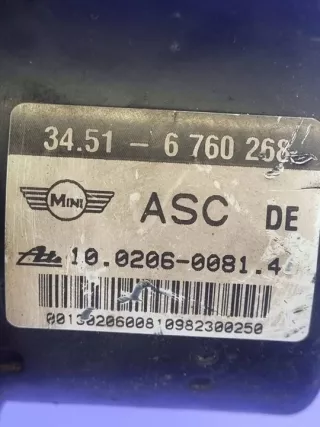 6760269 6760268 6750269 Блок ABS MINI Cooper R50 Арт e12714405, вид 3