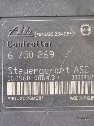 6760269 6760268 6750269 Блок ABS MINI Cooper R50 Арт e12714405, вид 4
