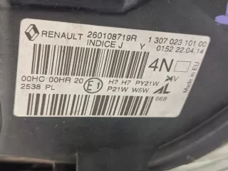 260108719R Фара правая Renault Megane 3 Арт e12709667, вид 6