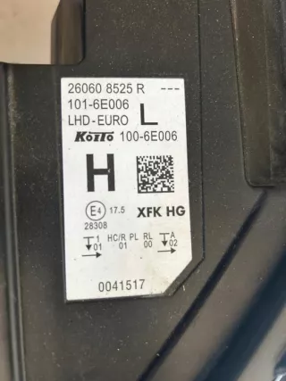 260608525R Фара левая Renault Kangoo 2 Арт e12709614, вид 8