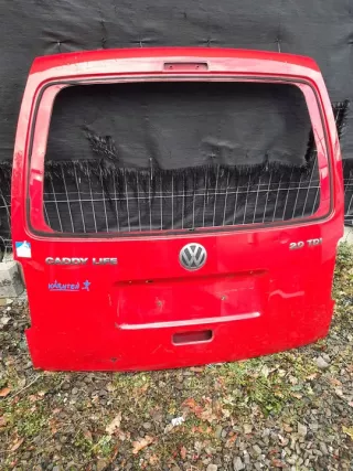  Крышка багажника (дверь 3-5) Volkswagen Caddy 4 Арт e12701367, вид 2