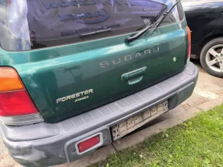 XER257 Крышка багажника (дверь 3-5) Subaru Forester SF Арт e12701294, вид 2