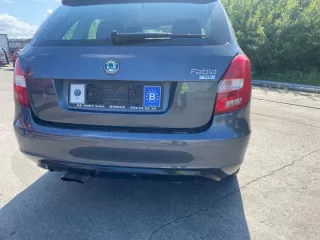 07-14S 2007-2014 Крышка багажника (дверь 3-5) Skoda Fabia 2 Арт e12701270, вид 2