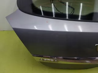  Крышка багажника (дверь 3-5) Opel Astra H Арт e12701080, вид 2
