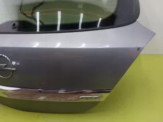  Крышка багажника (дверь 3-5) Opel Astra H Арт e12701080, вид 4