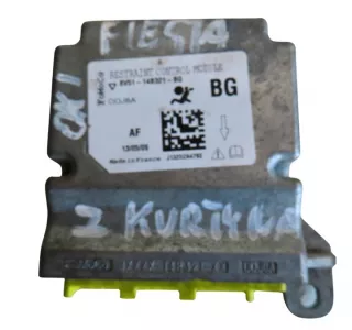  8V51-14B321-BG Блок AirBag Ford Fiesta 7 Арт e12700037, вид 1