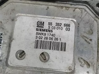 55352666 5WK91740 Блок управления двигателем Opel Vectra C  Арт e12693223, вид 4