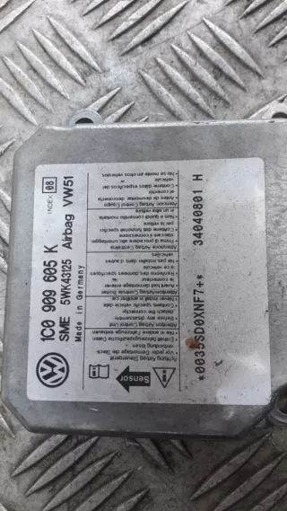 1C0909605K Подушка безопасности Skoda Fabia 1 Арт e12690568, вид 3