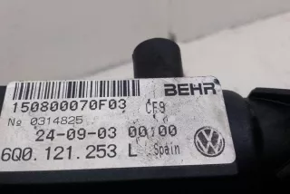 6Q0121253L 31042459 Радиатор (основной) Skoda Fabia 1 Арт e12644656, вид 3