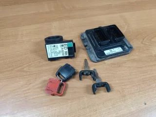 09117394 5WK91707 Блок управления двигателем Opel Astra G Арт e12093244, вид 1