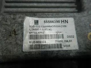 55566390 Блок управления двигателем Opel Combo C Арт e11803365, вид 3