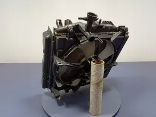 1350A528 Радиатор (основной) Mitsubishi Space Star 1 Арт e11772753, вид 3