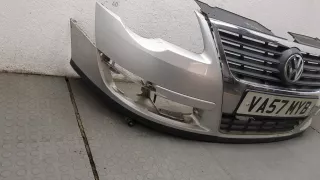  Бампер передний серебристый Volkswagen Passat B6 Арт 20446037, вид 3