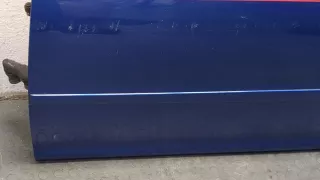 C2S42630,3X43F20125AB Дверь передняя левая синяя Jaguar X-Type Арт 9495882, вид 3