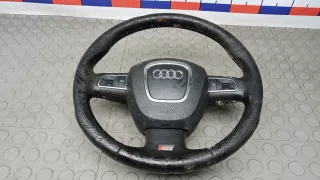  Подушка безопасности водителя Audi Q7 4L Арт HOK01J301, вид 1