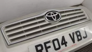 5211905906 Бампер передний серебристый Toyota Avensis 2 Арт 20383929, вид 2
