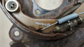  Диск опорный (тормозной) Mitsubishi Galant 8 Арт 20451339, вид 2