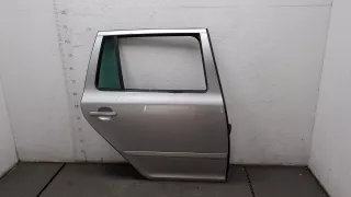  Дверь задняя правая серебристая Skoda Octavia A5 restailing Арт 20444058, вид 1