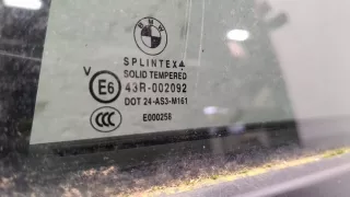 41527202341,7202341 Дверь задняя левая серебристая BMW 5 E60/E61 Арт 20094939, вид 3