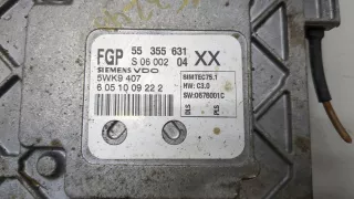 55355631 Блок управления двигателем Opel Vectra C  Арт 20452177, вид 2
