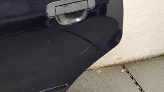  Обшивка двери задней левой (дверная карта) Audi A4 B5 Арт 11422760, вид 3