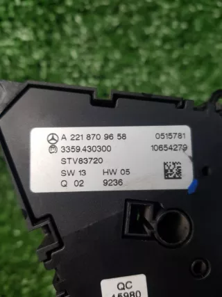 A2218709658 Блок управления регулировкой сиденья Mercedes S W221 Арт 2-218609, вид 4