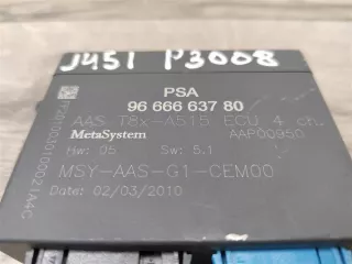 1611174980 Блок управления парктрониками Peugeot 3008 1 Арт 2-299783, вид 4