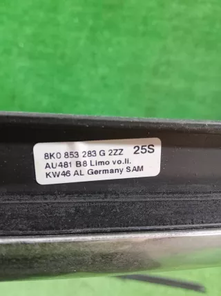 8K0853283J Молдинг стекла двери (комплект) Audi A4 B8 Арт 2-553713, вид 5