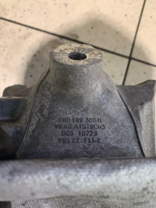 8W0199308H Кронштейн двигателя Audi Q7 4M Арт 2-755981, вид 4