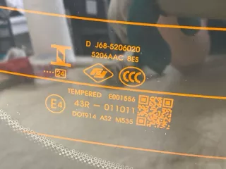 J685206020 Стекло крышки багажника Chery Tiggo 4 PRO Арт 2-964664, вид 4