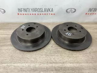 43206CA000 Диск тормозной передний Infiniti Q70 1 restailing Арт 2-967557, вид 1