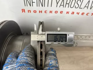 43206CA000 Диск тормозной передний Infiniti Q70 1 restailing Арт 2-967557, вид 3