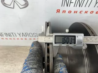 43206CA000 Диск тормозной передний Infiniti Q70 1 restailing Арт 2-967557, вид 4