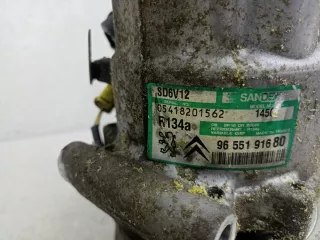 9655191680 Компрессор кондиционера Citroen C3 2 Арт 17-4-508, вид 4