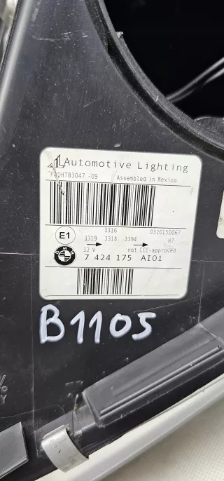 7424175,ai01 Фара передняя левая BMW X6 F16 Арт AL17743415799, вид 4