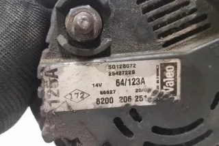 2542722B Генератор Renault Vel Satis Арт AL17645948547, вид 1
