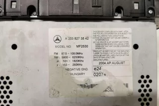 A2038273842 Магнитола (аудио система) Mercedes C W203 Арт AL17645780822, вид 5