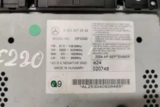 A2038273842 Магнитола (аудио система) Mercedes C W203 Арт AL17645780868, вид 1
