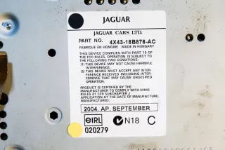 4X4318B876AC Магнитола (аудио система) Jaguar X-Type Арт AL17657501516, вид 1