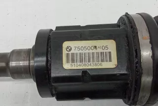 7505004 Полуось передняя правая (приводной вал, шрус) BMW 5 E60/E61 Арт AL17675219376, вид 1