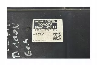 8966142C10 Блок управления двигателем Toyota Rav 4 3 Арт AL17576125761, вид 1