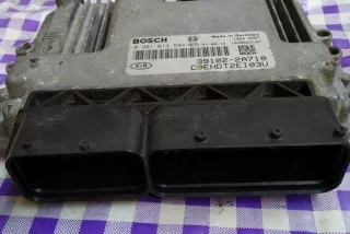 Блок управления двигателем Kia Pregio 2001г. 0281013594 - Фото 2